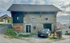 Maison individuelle à vendre CHALLONGES (74) du 16 ème siècle rénovée à neuf sur 400 m² - Jardin,terrasse,garage double
