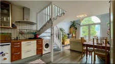 Appartement à vendre 2 pièces SEGNY (01) Duplex dernier étage avec terrasse et vue Jura - Ségny centre
