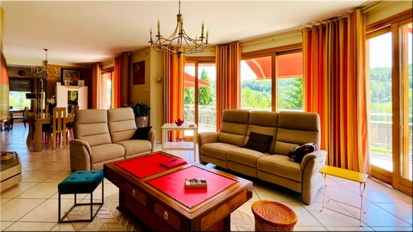 Propriete à vendre 7 pièces FRANGY (74) PROPRIÉTÉ CONTEMPORAINE EN PLEINE NATURE