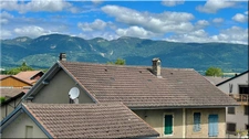 Appartement à vendre 2 pièces SEGNY (01) Duplex dernier étage avec terrasse et vue Jura - Ségny centre
