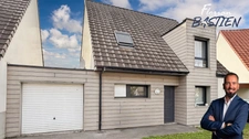 EXCLUSIVITÉ – Maison BBC individuelle avec jardin plein sud et vue sur les champs à Aubry-du-Hainaut