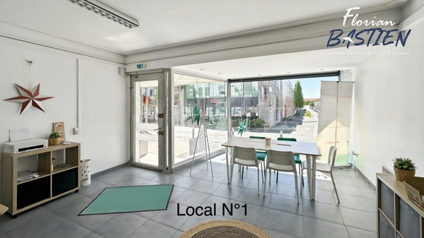 Immeuble en centre-ville – 3 lots – 27 000€/an