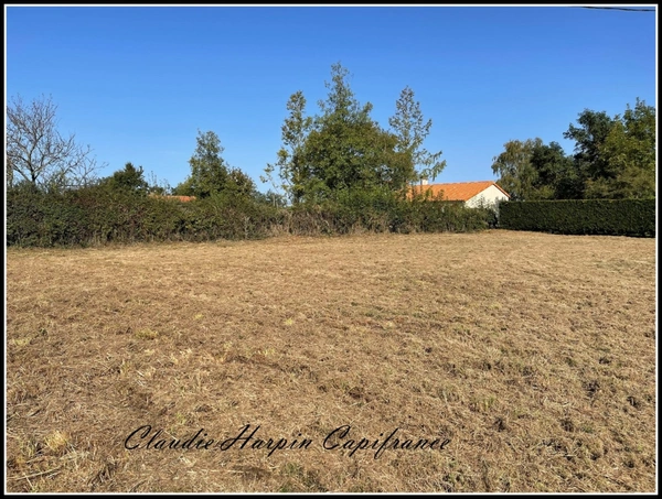 Dpt Deux Sèvres (79), à vendre VIENNAY terrain constructible d'environ 1979 m²
