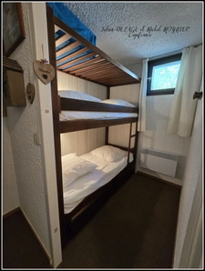 Pra Loup – Appartement plein sud avec vue panoramique, balcon, cave et casier à skis