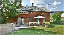 Rare à la vente, chalet d’architecte ouvert sur lac et montagnes sur Puy-Saint-Eusèbe (05)