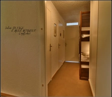 Pra Loup – Appartement plein sud avec vue panoramique, balcon, cave et casier à skis