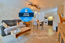 Appartement parfait état, vendu meublé, balcon et cave, expo sud-ouest 