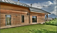Rare à la vente, chalet d’architecte ouvert sur lac et montagnes sur Puy-Saint-Eusèbe (05)