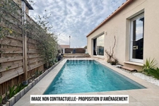 HERAULT (34) À VENDRE MAISON CONTEMPORAINE DE PLAIN-PIED TYPE P5, SURFACE 98 m2, TERRAIN 346 m2, GARAGE, SECTEUR CALME
