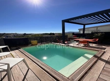BALARUC-LES-BAINS(34), MAISON P4 DE 98 m2, VENDUE MEUBLÉ, PISCINE, VUE SUR L'ETANG DE THAU.