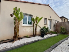 POMÉROLS (34) À VENDRE MAISON CONTEMPORAINE DE PLAIN-PIED TYPE P5, SURFACE 98 m2, TERRAIN 346 m2, GARAGE, SECTEUR CALME