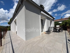 POUSSAN (34), À VENDRE MAISON P4 DE 105 m2, TERRAIN 613 m2, GARAGE 103 m2, PISCINE, PROCHE TOUTES COMMODITÉS