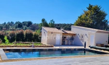 POUSSAN (34), À VENDRE MAISON 4 FACES, P6, SURFACE 140 m², TERRAIN 922 m², PISCINE, GARAGE, VUE DÉGAGÉE, SECTEUR CALME.