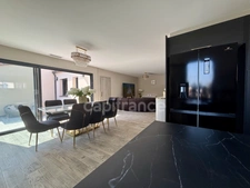  POMÉROLS (34), À VENDRE MAISON CONTEMPORAINE DE PLAIN-PIED P4 , SURFACE TOTALE 120 m2, TERRAIN 370 m2, GARAGE, SECTEUR CALME