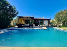 GIGEAN(34), À VENDRE MAISON PLAIN-PIED P5, SURFACE TOTALE 167 m2, TERRAIN 767 m2, T2 INDÉPENDANT, PISCINE, GARAGE