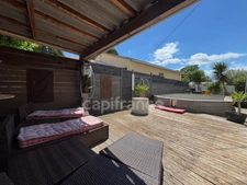 POUSSAN (34), À VENDRE MAISON P4 DE 105 m2, TERRAIN 613 m2, GARAGE 103 m2, PISCINE, PROCHE TOUTES COMMODITÉS
