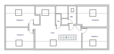 Maison familiale 7 chambres – Calme, vue sur les champs et vie de plain-pied possible.