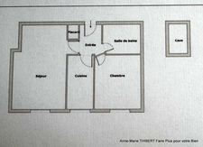 Appartement à vendre 2 pièces VILLEURBANNE (69) avec cave