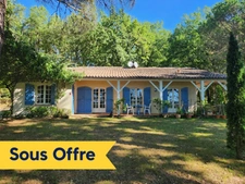 Belle villa de plain pied avec cadre exceptionnel -  à vendre -  4 pièces - proche de MONFLANQUIN 47150 (Lot-et-Garonne)