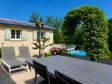 Belle Maison de plain pied avec 4 chambres et jardin arboré - à vendre - 6 pièces - ALLEZ ET CAZENEUVE (47)