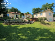 Belle Maison de plain pied avec 4 chambres et jardin arboré - à vendre - 6 pièces - ALLEZ ET CAZENEUVE (47)