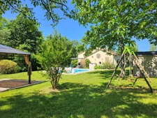 Beautiful stone house with gîte and swimming pools - for sale - 6 rooms - near VILLEREAL (47)