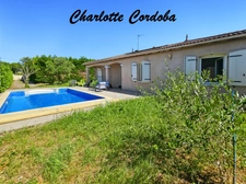 Maison familiale à Lavardac de 110 m² - 4 chambres - Terrasse, piscine et jardin clos