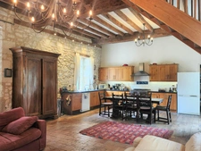 Beautiful historic stone property with wooded grounds - Outbuildings and swimming pool - for sale - near CASTILLONNES (47)