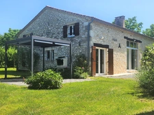Beautiful stone house with gîte and swimming pools - for sale - 6 rooms - near VILLEREAL (47)