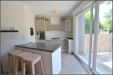 Appartement à vendre F2 en rez- de -jardin 