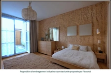 Dpt Moselle (57), à vendre GORZE appartement T2 en rez de jardin avec terrasse.