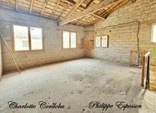 Couthures-sur-Garonne, Maison familiale 156 m², 4 chambres + bureau, véranda climatisée et 2 garages