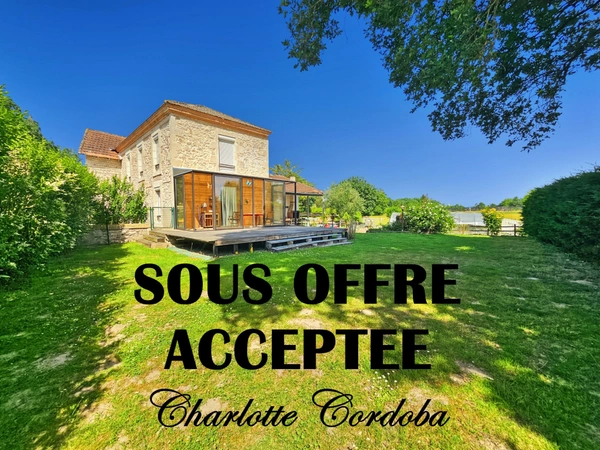 Maison familiale en pierre de 174 m² avec grand terrain et dépendances – Fort potentiel FEUGAROLLES (47)