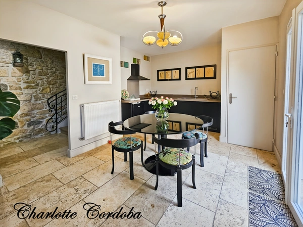 Maison de ville de caractère avec garage et terrasse – Quartier Palissy à Agen
