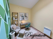 Maison de charme à 50 m du Lot avec mezzanine et terrasse