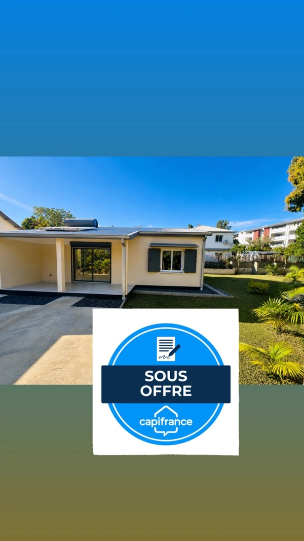 Maison à vendre T3 de plain-pied BERNICA (974)