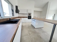 Maison contemporaine neuve 6 pièces avec vue mer exceptionnelle sur la Baie des Grèves LANGUEUX (22)
