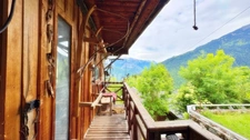 Maisonnette à vendre 2 pièces en Maurienne avec terrain au calme vue dégagée