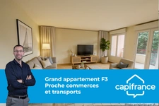 Beau F3 lumineux avec balcons, parking et cave – Quartier du Pileu à Massy (91)