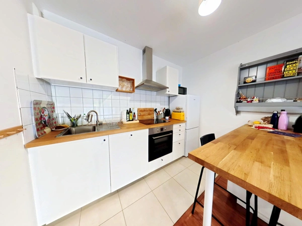 Rez-de-jardin 2 pièces dans l'éco-quartier de Vilgénis