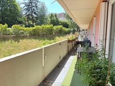 Appartement 3 pièces avec grand balcon plein sud