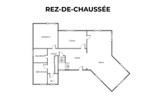 Maison d'architecte lumineuse avec dépendance