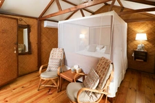 Maison en pierre exceptionnelle sans voisin immédiat avec jardin spacieux, piscine, chalet d'invités à 6 km d'Uzès.