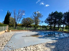 Dpt Gard (30), à vendre 5mn d'UZES, Belle propriété RP, chambres d'hôtes et gîte, piscine, parc 5 000 m2