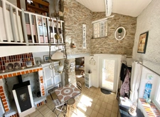 Gard (30) department, for sale 10 minutes from Uzès, charming old character house, 4 bedrooms, 65m2, with courtyard
