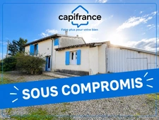 Maison de 140m2, 3 chambres, garage, terrain 2 300m2 à SEYCHES