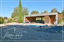 Exceptional stone residence, 370 m², Swimming pool, Pool house, Outbuildings, 3 ha park with lake 25 min from Agen