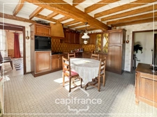 Maison normande en colombages avec terrain de plus 2500 m² et fort potentiel SAINT VICTOR L'ABBAYE (76)