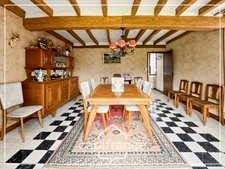 Maison normande en colombages avec terrain de plus 2500 m² et fort potentiel SAINT VICTOR L'ABBAYE (76)