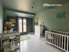 Maison à vendre de plain-pied de 92 m² – 4 pièces – Terrain de 657 m² – Saint-Maugan